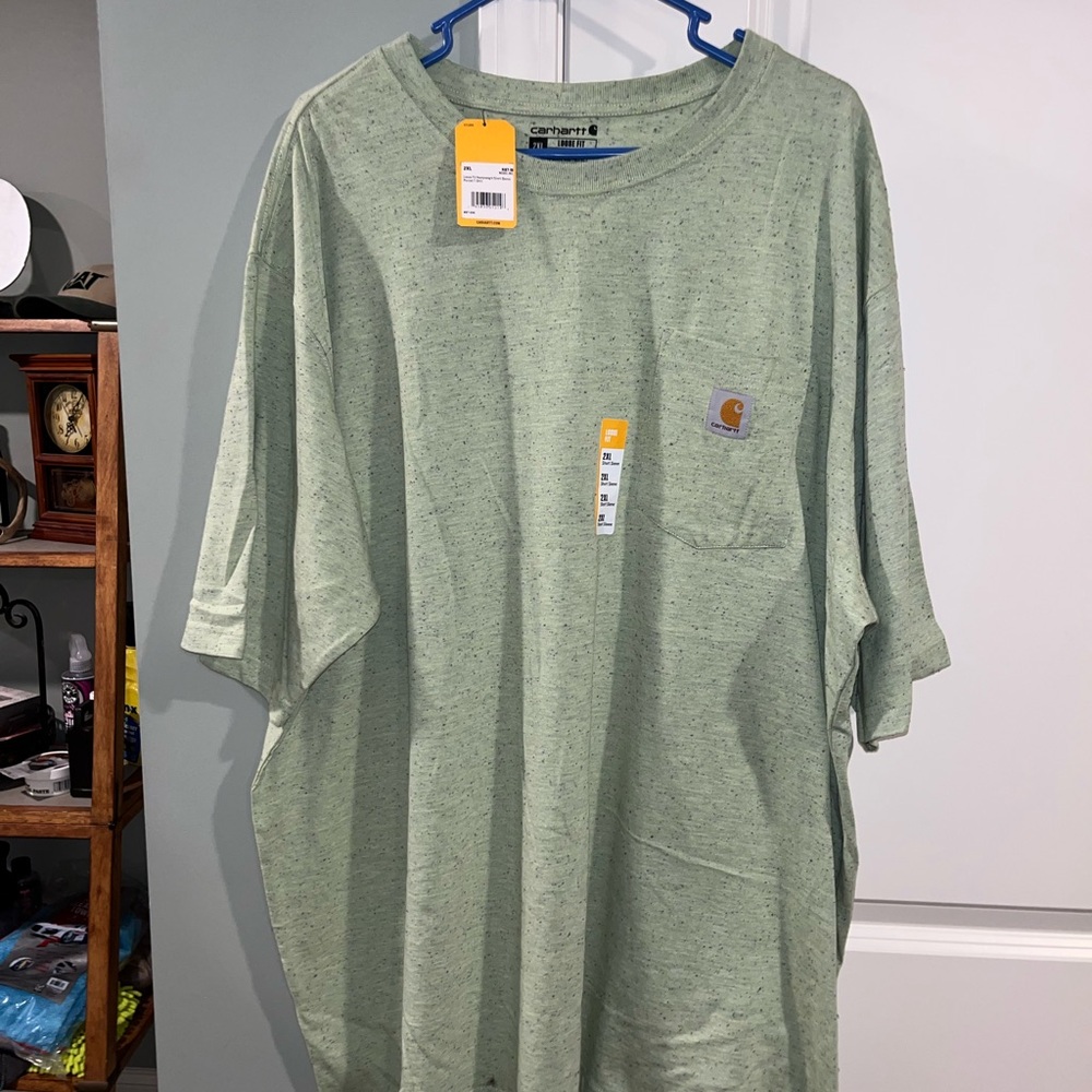 Carhartt Men's Green Heather T-Shirt NWT